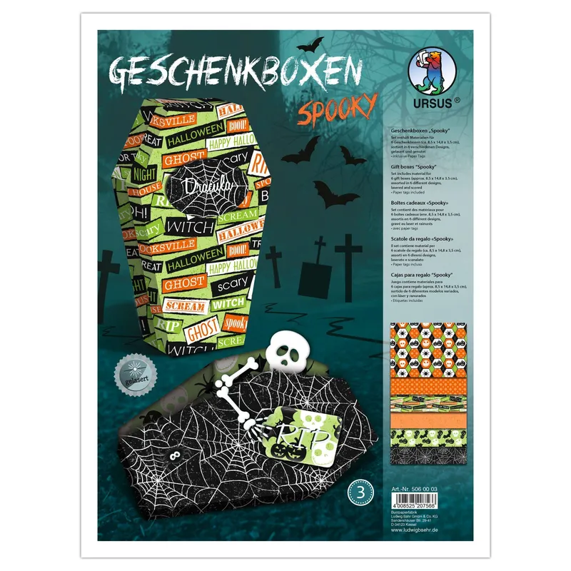 Geschenkboxen "Spooky 3"