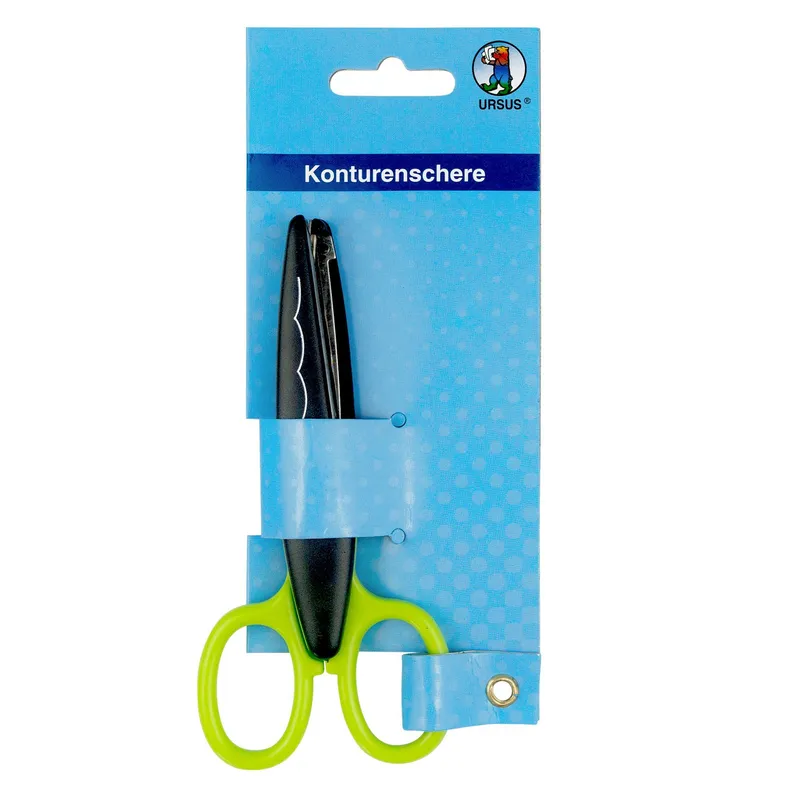 Konturenschere Bogenschnitt