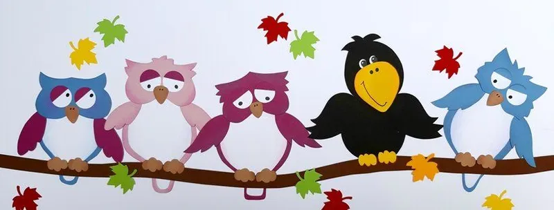Bastelidee: Eulen für die Herbstdeko