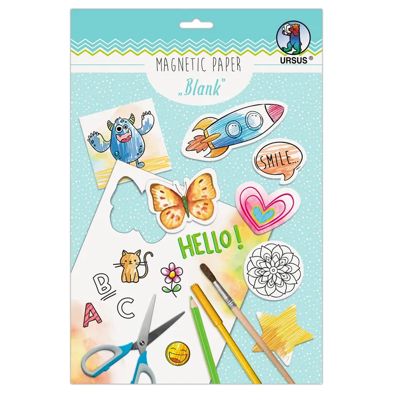 Magnetic Paper „Blanko“, 2 Blatt