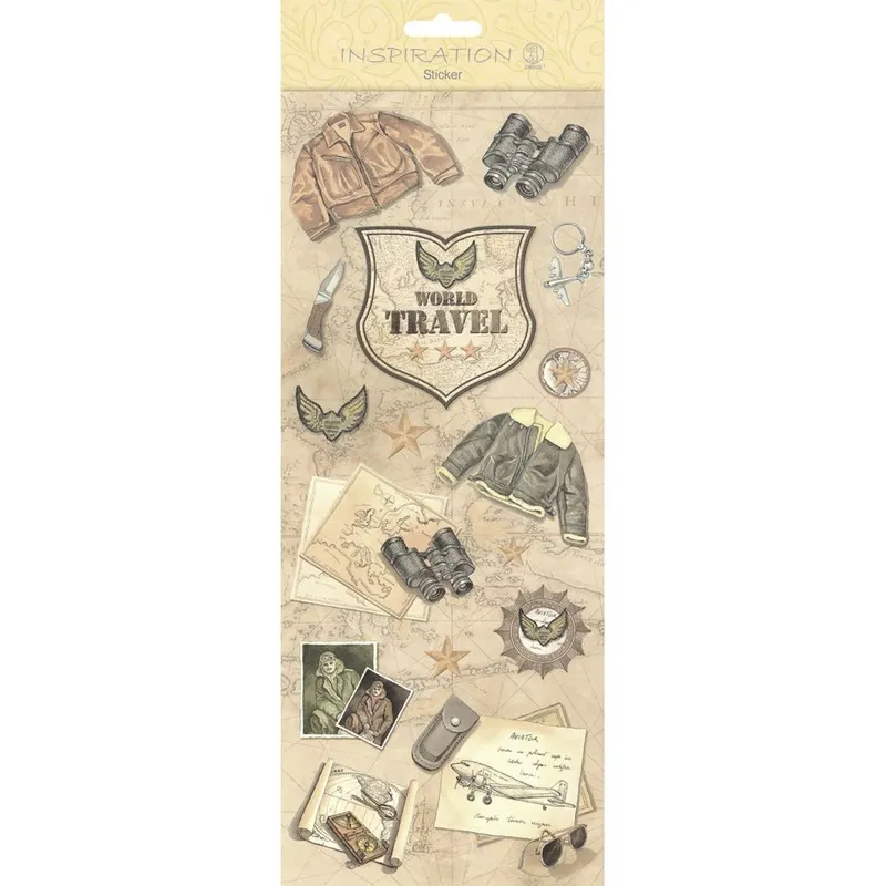Flat Sticker "Symbols" sand