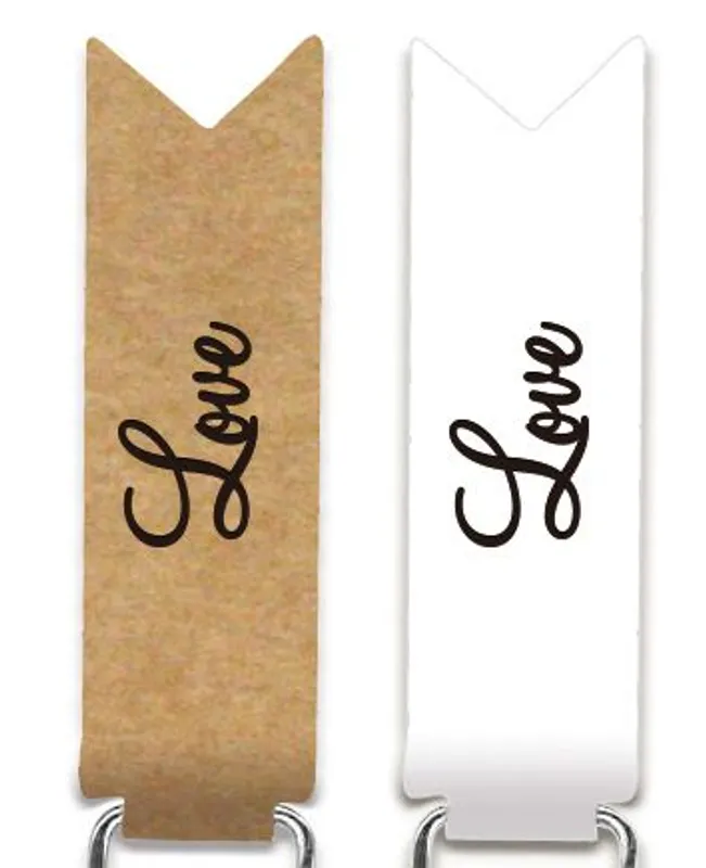 Paper Clips "Love" schwarz