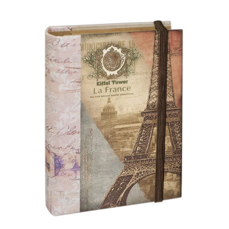 Fächerbuch "Paris" mit Notizblock