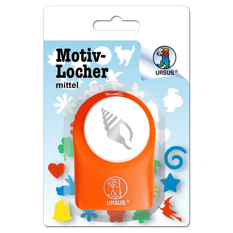 Motiv-Locher "mittel" Muschel