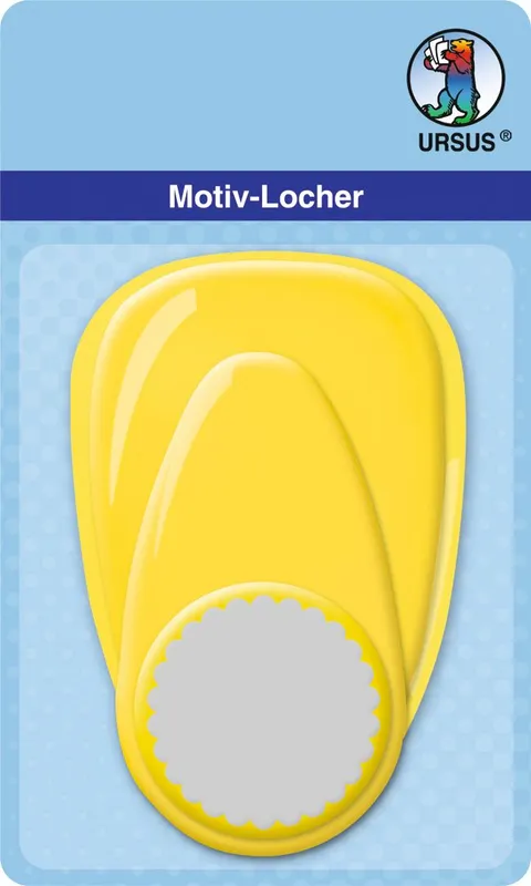 Motiv-Locher "groß" Kreis Bogenlinie