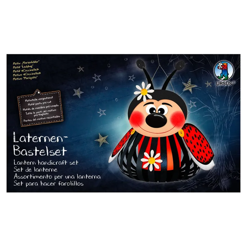 Laternen-Bastelset Marienkäfer 6