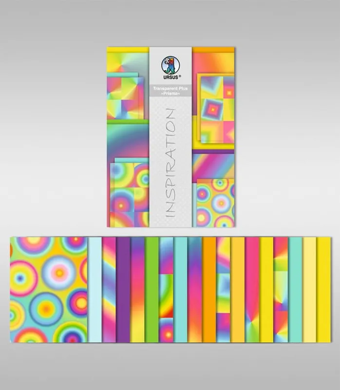 Transparentpapier Plus "Prisma" DIN A4 - 18 Blatt