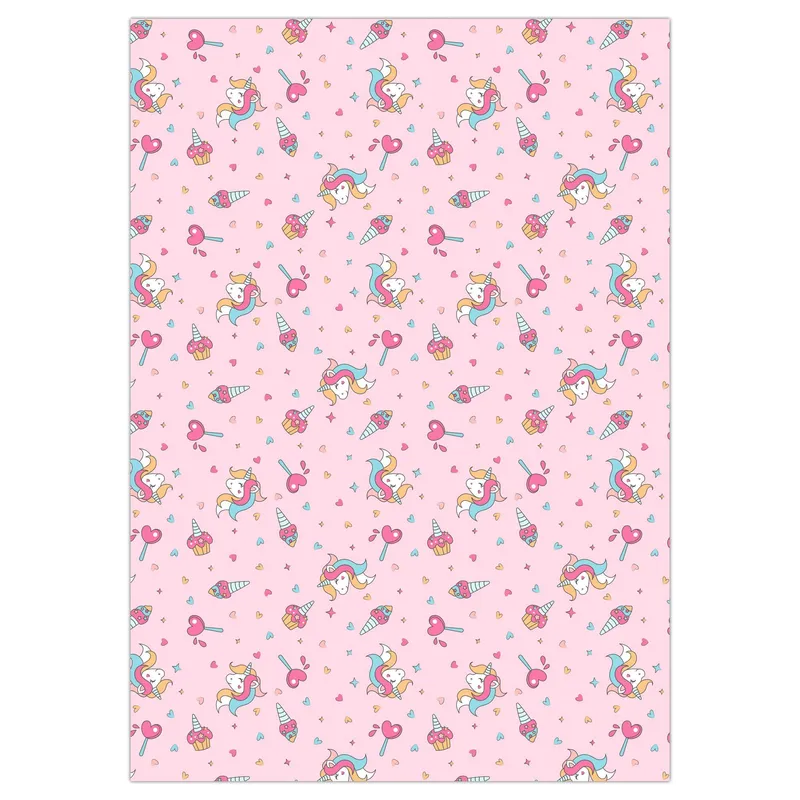 Transparentpapier "Einhorn" DIN A4 - 25 Blatt