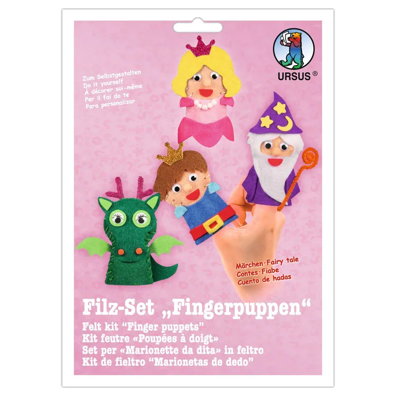 Filz-Set "Fingerpuppen" Märchen