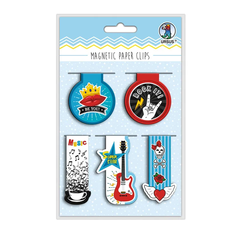 Magnetic Paper Clips, magnetische Lesezeichen
