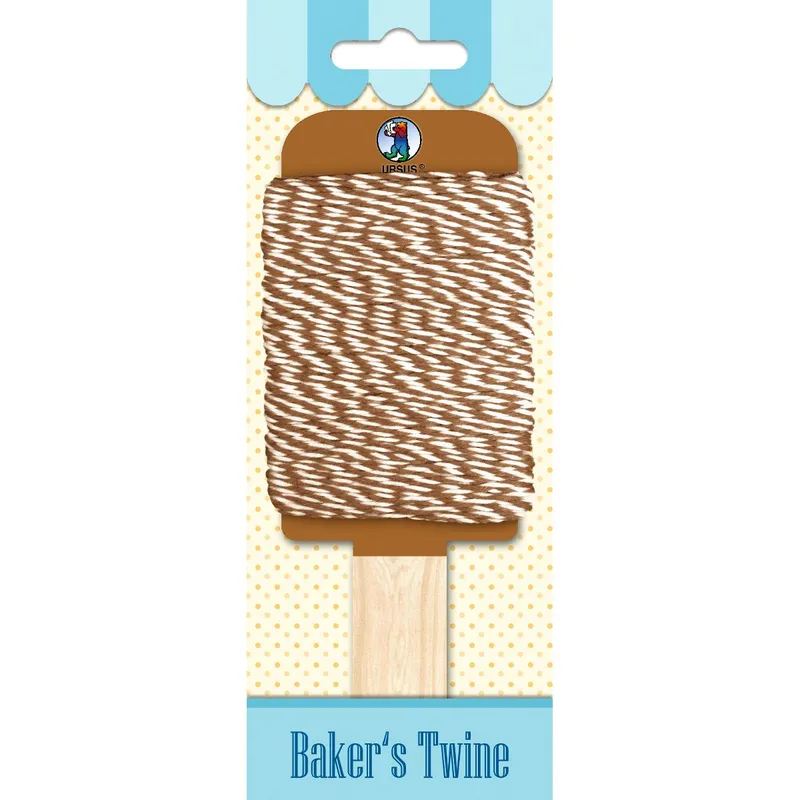 Baumwollgarn Baker's Twine hellbraun