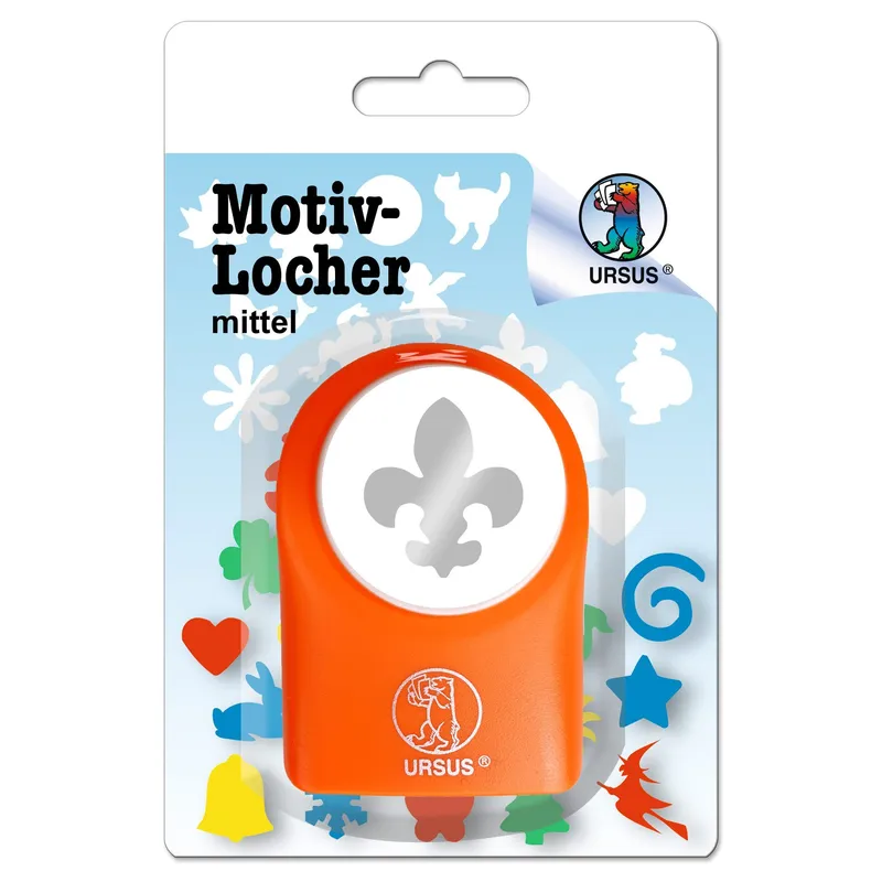 Motiv-Locher "mittel" Lilie