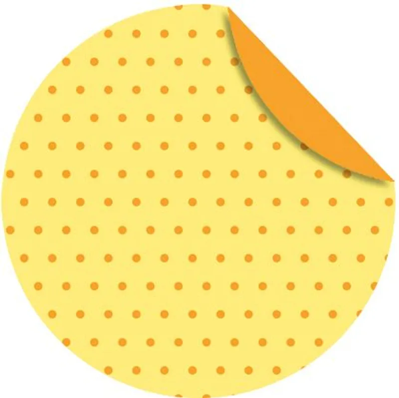 Faltblätter Florentine "Pünktchen"  ø 10 cm