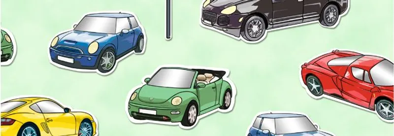 Transparentpapier "Kinderland" DIN A4 Autos - 25 Blatt