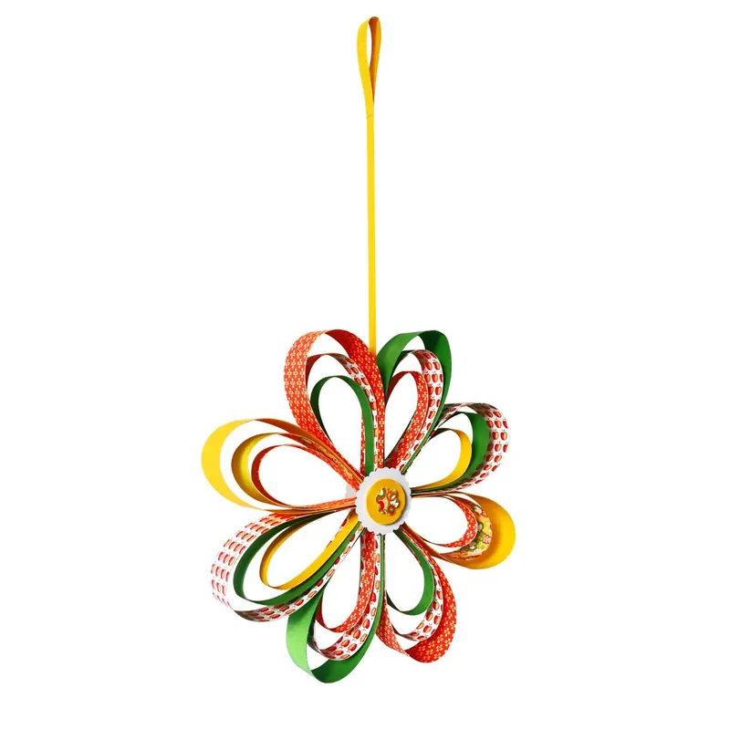 Papierstreifen, gelasert, ca. 47,5 cm, Motiv 08