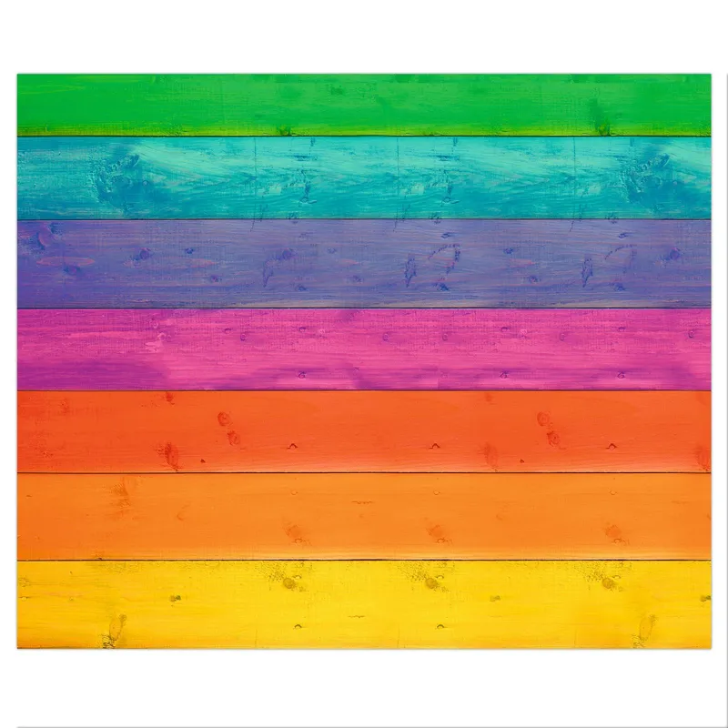Fotokarton "Regenbogen" 49,5 x 68 cm - 10 Bogen sortiert