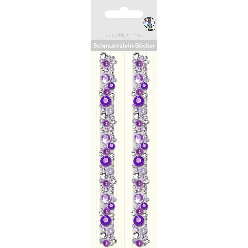 Schmuckstein Sticker "Fancy" lila