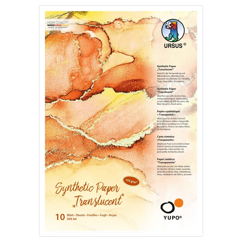 Synthetic Paper Translucent®, 153 g, 10 Blatt