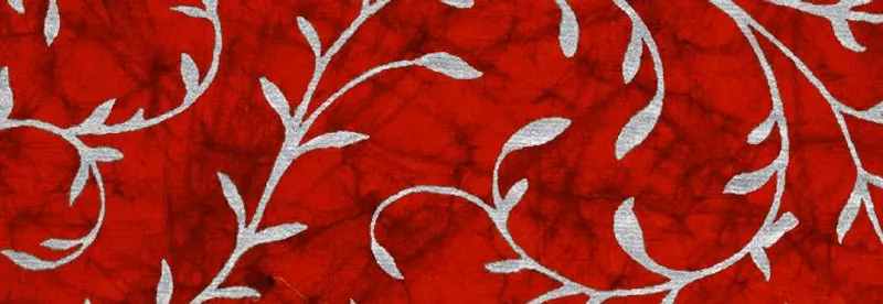 Batikpapier "Accanthus" 50 x 70 cm - 5 Bogen