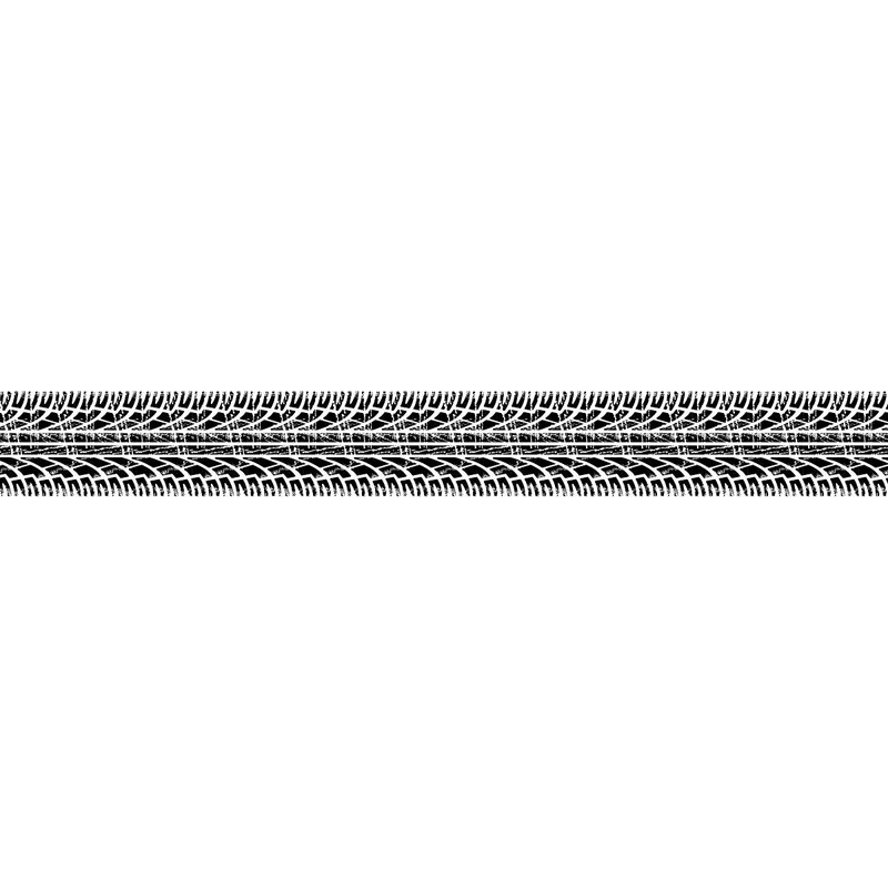 Masking Tape "Reifenspuren", 1 Rolle