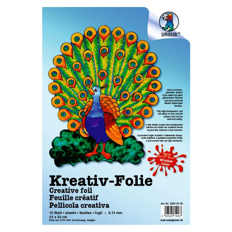 Kreativ-Folie - 10 Blatt