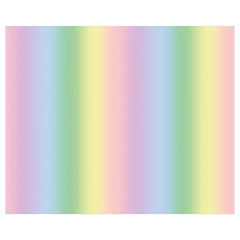 Transparentpapier Regenbogen „pastell“ 115 g/m², 50 x 61 cm, 10 Bogen