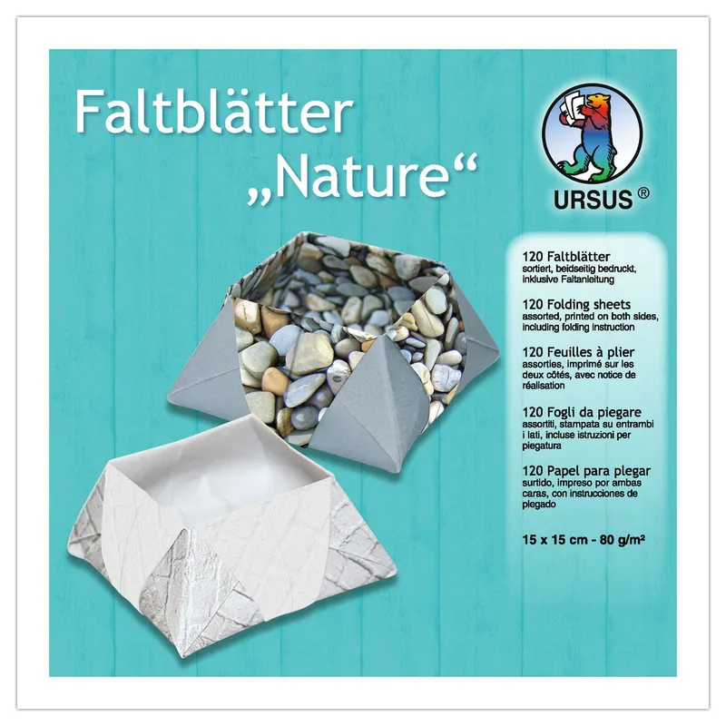 Faltblätter mit Motiv - 120 Blatt