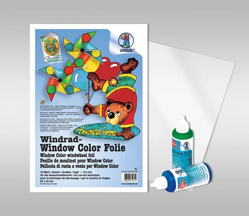 Windrad-Kreativ-Folie 50 x 70 cm - 100 Bogen