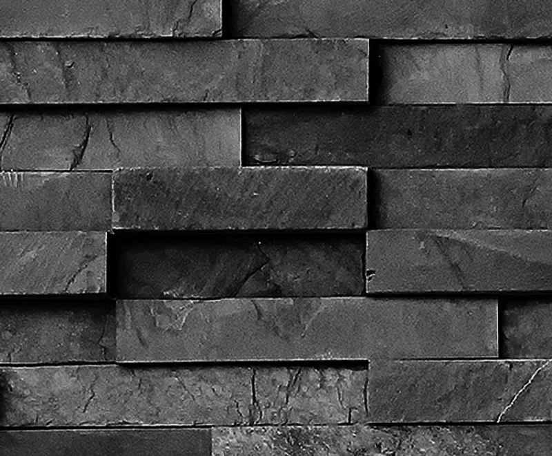 Motiv-Fotokarton 49,5 x 68 cm Steinwand Schiefer