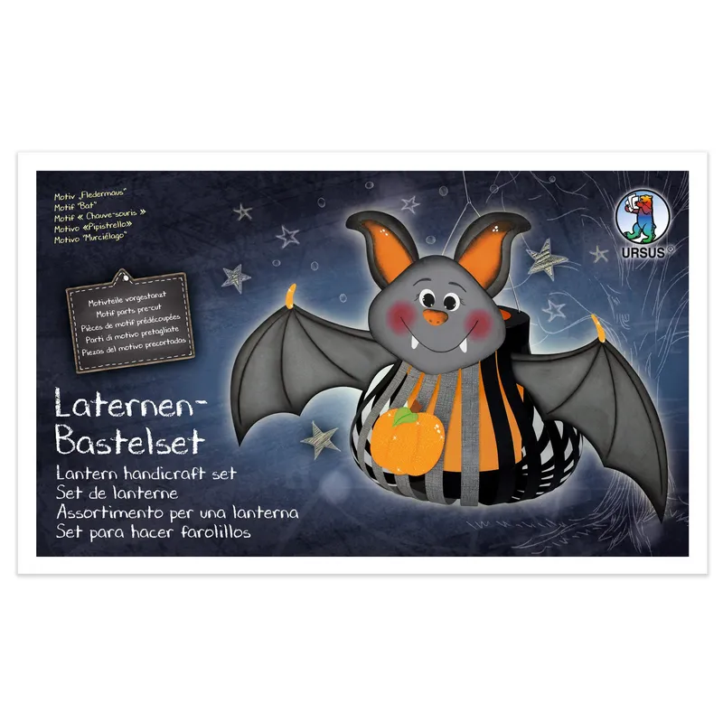 Laternen-Bastelset Fledermaus 3