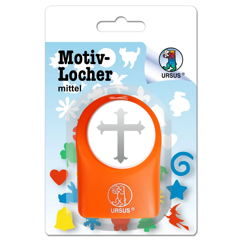 Motiv-Locher "mittel" Kreuz