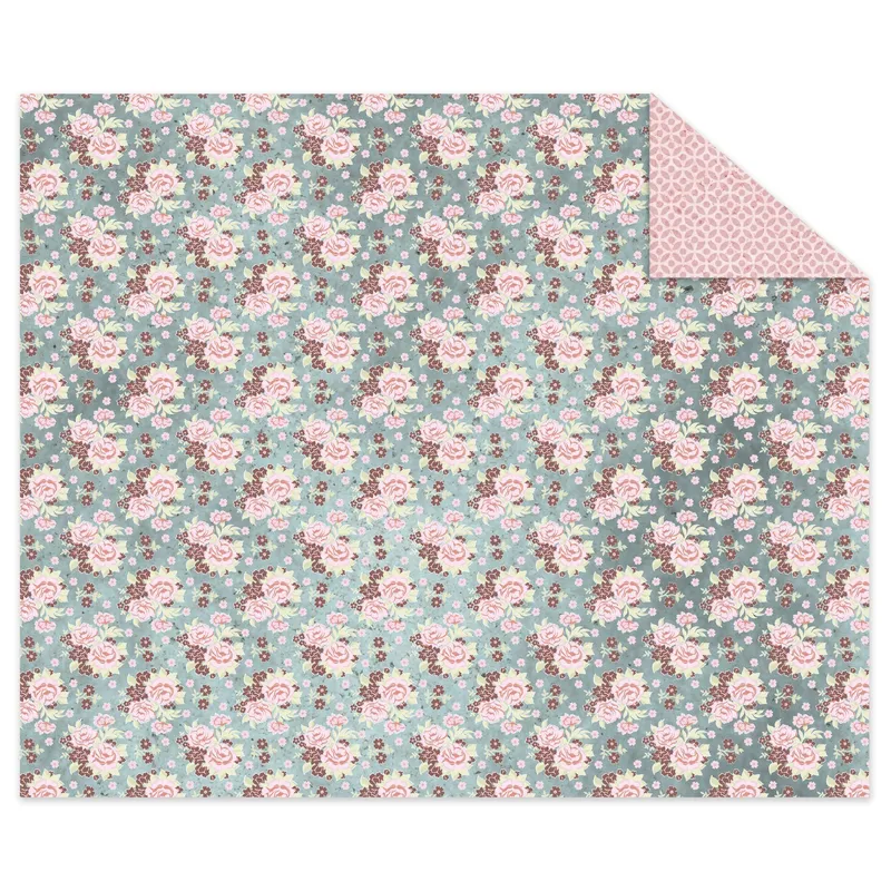 Fotokarton "Shabby Rose" 49,5 x 68 cm - 10 Bogen sortiert