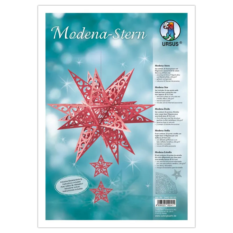 Modena-Stern "Grace" weinrot