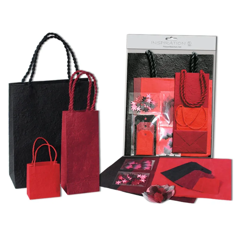 Präsenttaschen-Set "rot"
