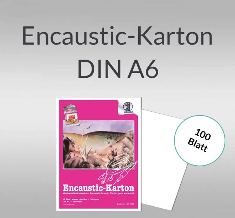 Encaustic-Karton 300 g/qm