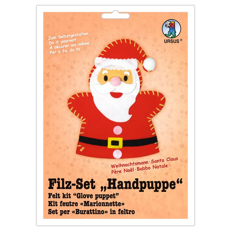 Filz-Set "Handpuppe" Weihnachten
