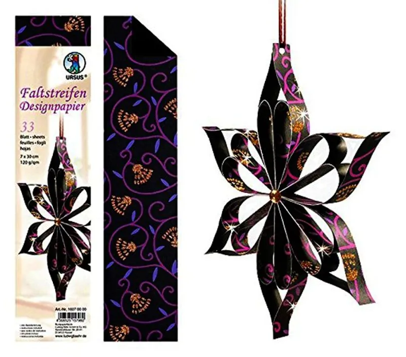 Faltstreifen Designpapier "Indian Style" Shiva