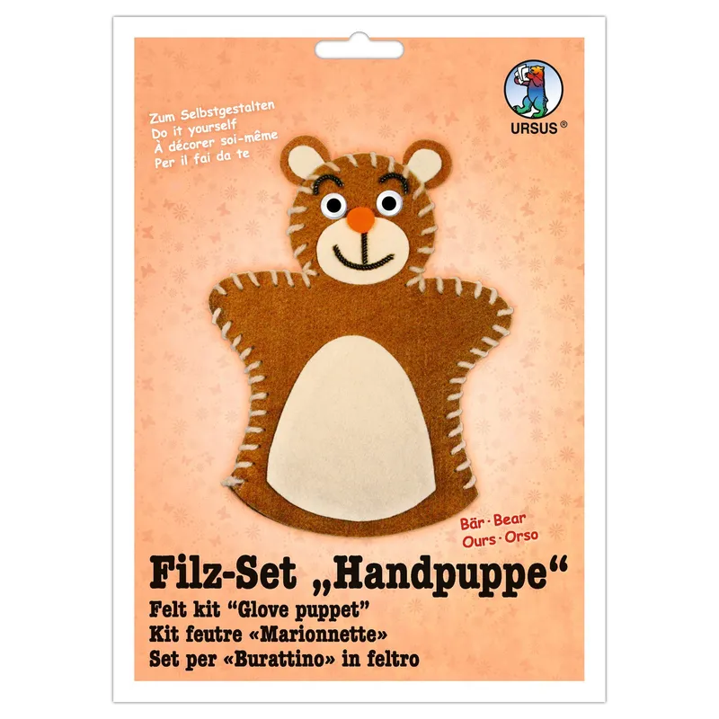 Filz-Set "Handpuppe" Bär