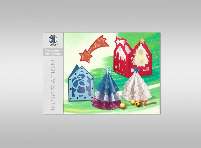 Transparentpapier mini "X-mas 2" DIN A6 - 60 Blatt