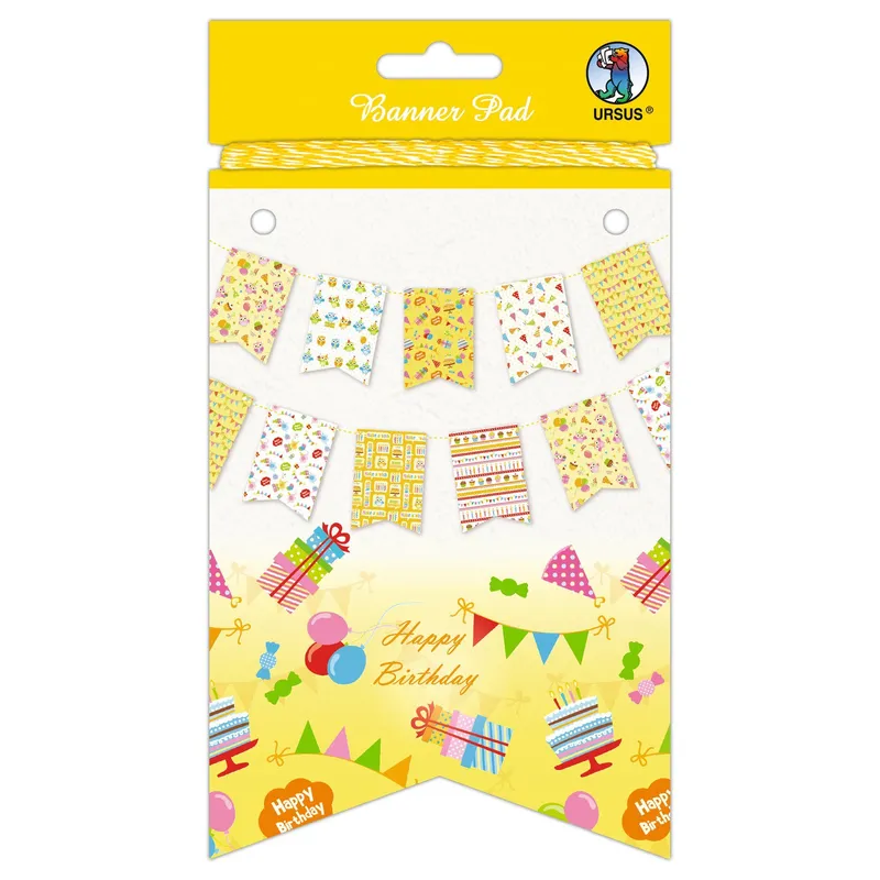 Bastelset Banner Pad "Happy Birthday"