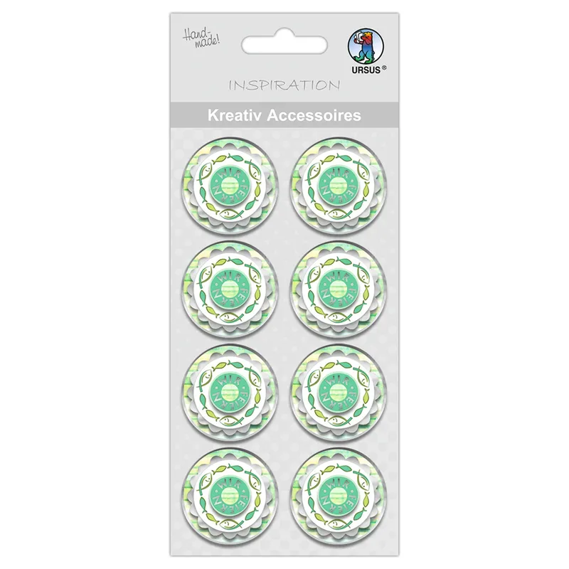 Kreativ Accessoires "Green Spirit" Wir feiern - Motiv 353F