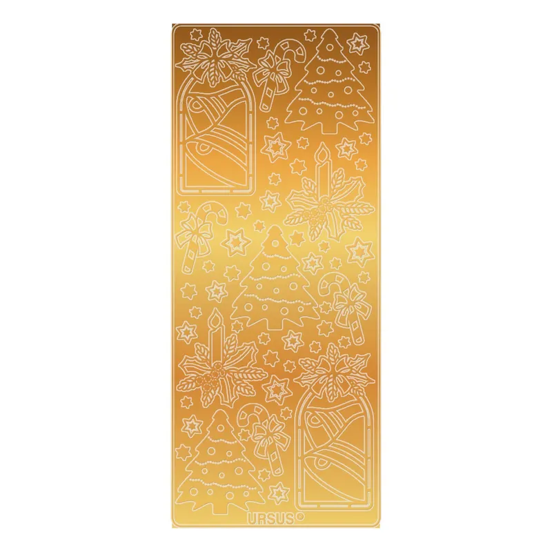 Kreativ Sticker "Weihnachten 1" gold