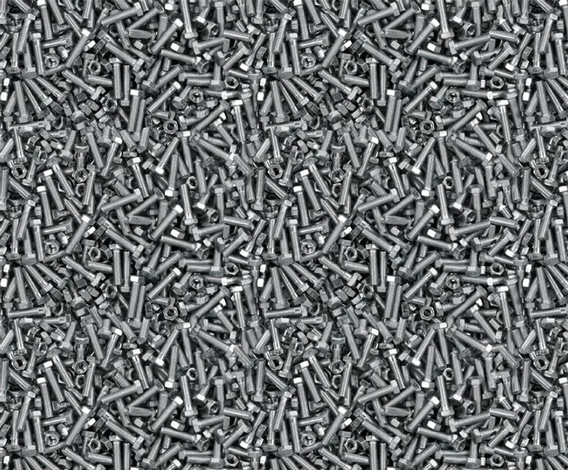 Motiv-Fotokarton 49,5 x 68 cm Schrauben