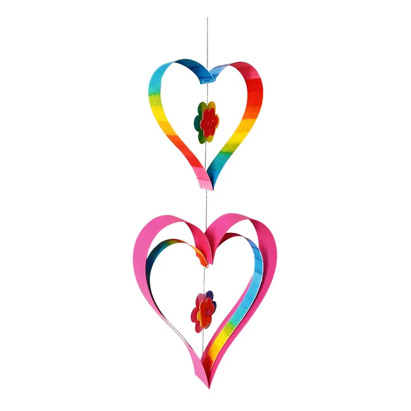 Papierstreifen, gelasert, ca. 47,5 cm, Motiv 07 Regenbogen