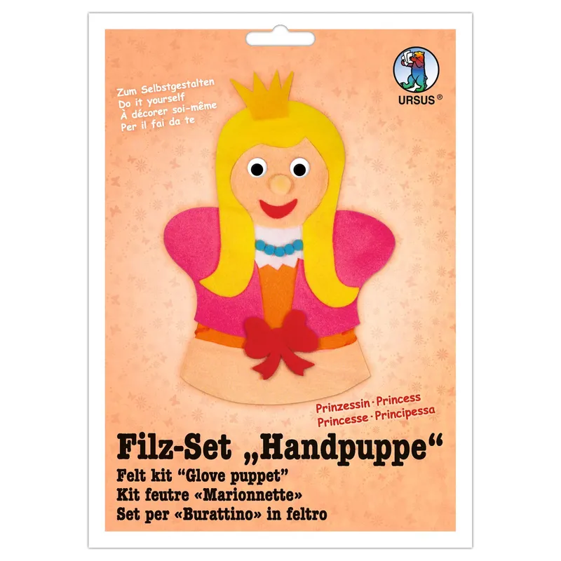 Filz-Set "Handpuppe" Prinzessin