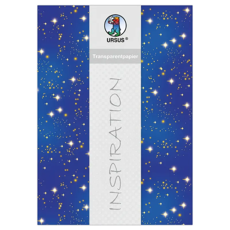Transparentpapier "Elemente" DIN A4 - 5 Blatt