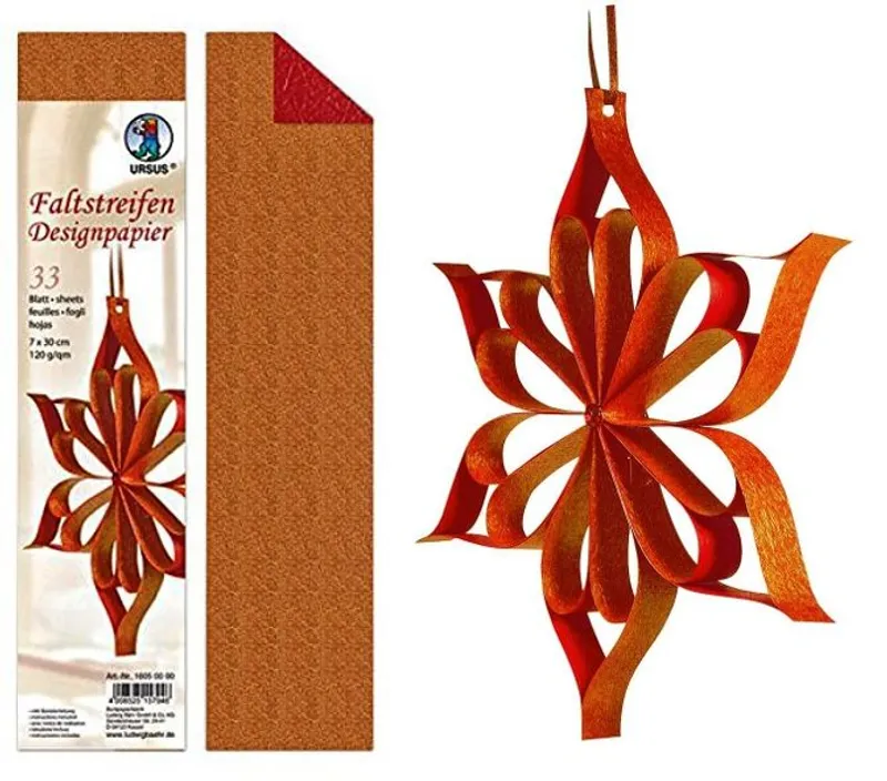 Faltstreifen Designpapier "Crush paper"