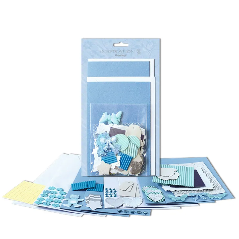Kartenset Greetings "Blue"