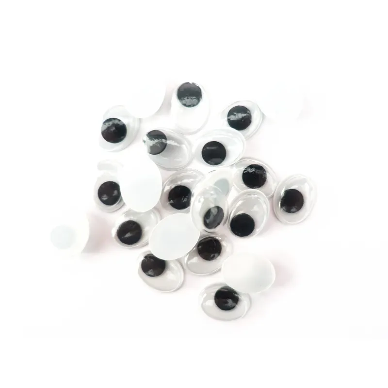 Wackelaugen oval 18 mm - 100 Stück