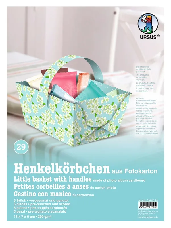 Henkelkörbchen - Motiv 29